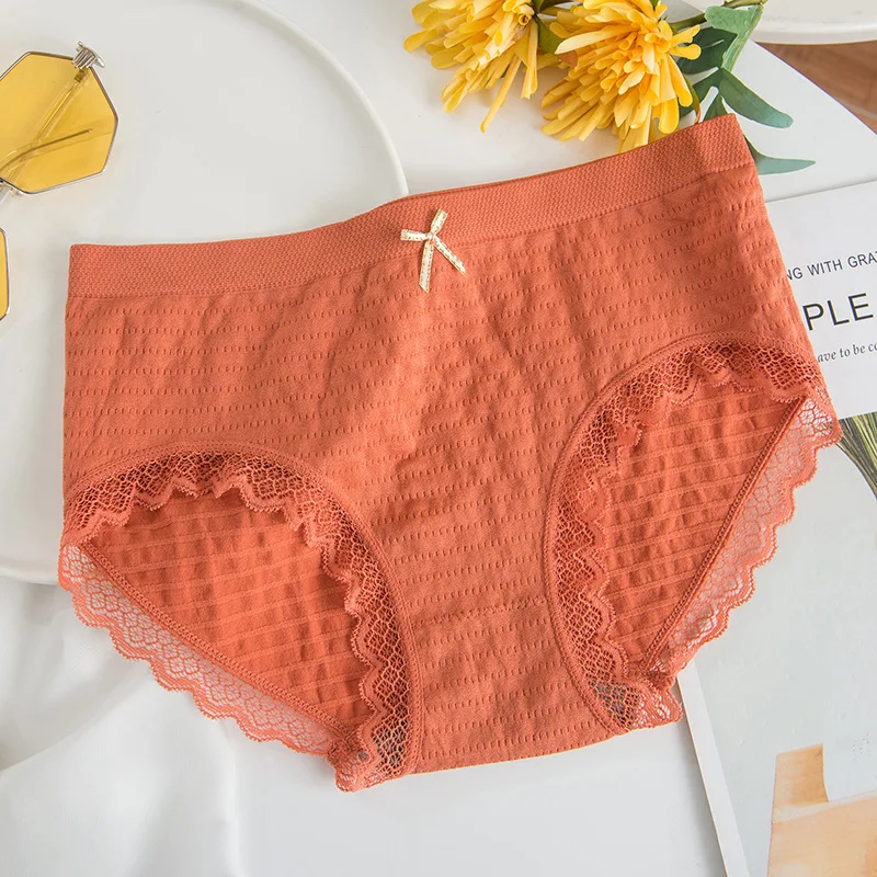 3Pcs/Lot Panties Women Cotton Breathable Underwear Girls Briefs Ladies Lingeries Female Graphene Antibacterial Crotch Underpants