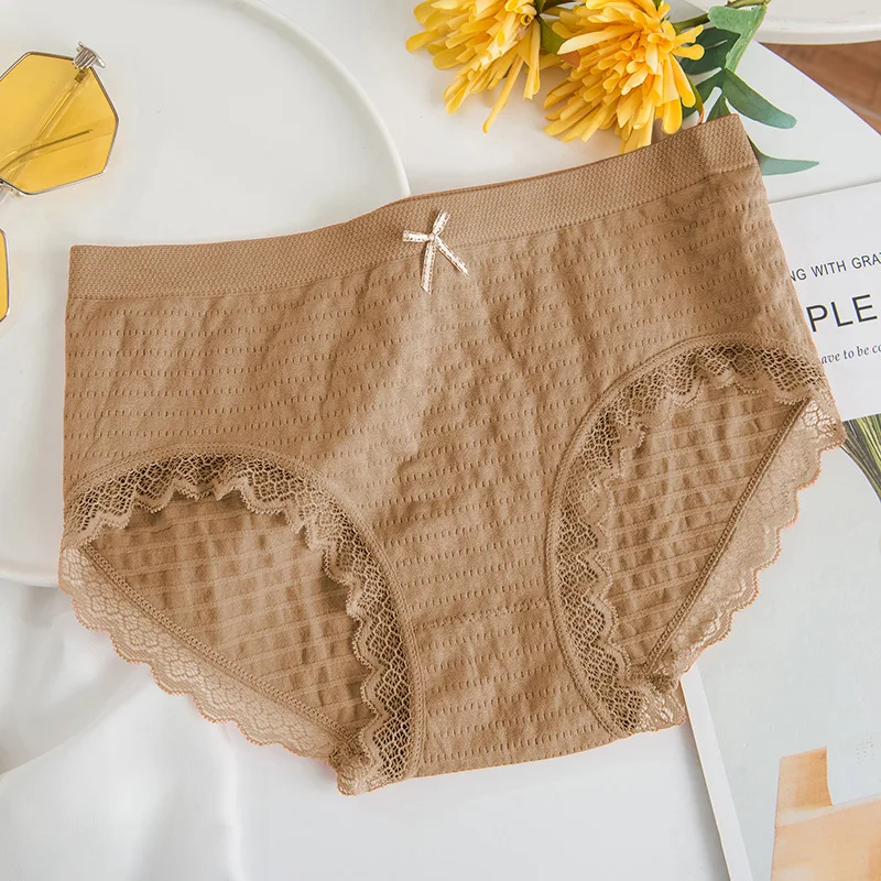 3Pcs/Lot Panties Women Cotton Breathable Underwear Girls Briefs Ladies Lingeries Female Graphene Antibacterial Crotch Underpants