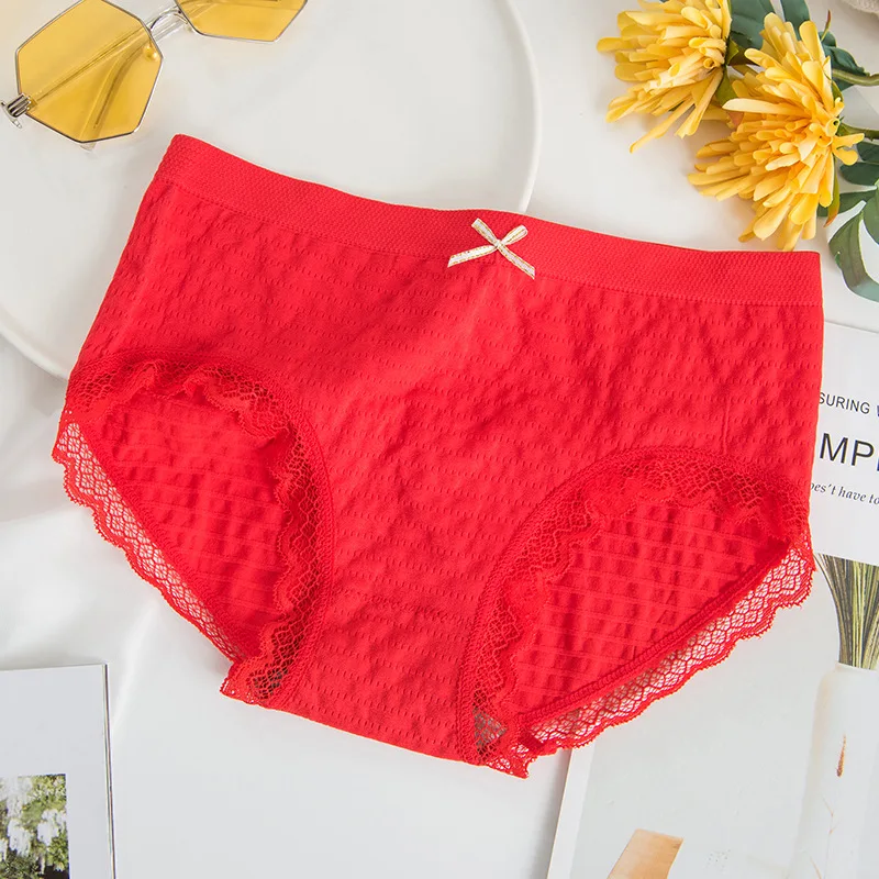 3Pcs/Lot Panties Women Cotton Breathable Underwear Girls Briefs Ladies Lingeries Female Graphene Antibacterial Crotch Underpants