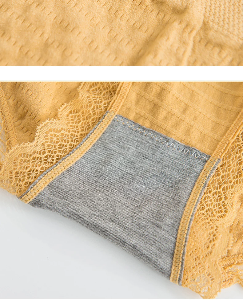 3Pcs/Lot Panties Women Cotton Breathable Underwear Girls Briefs Ladies Lingeries Female Graphene Antibacterial Crotch Underpants