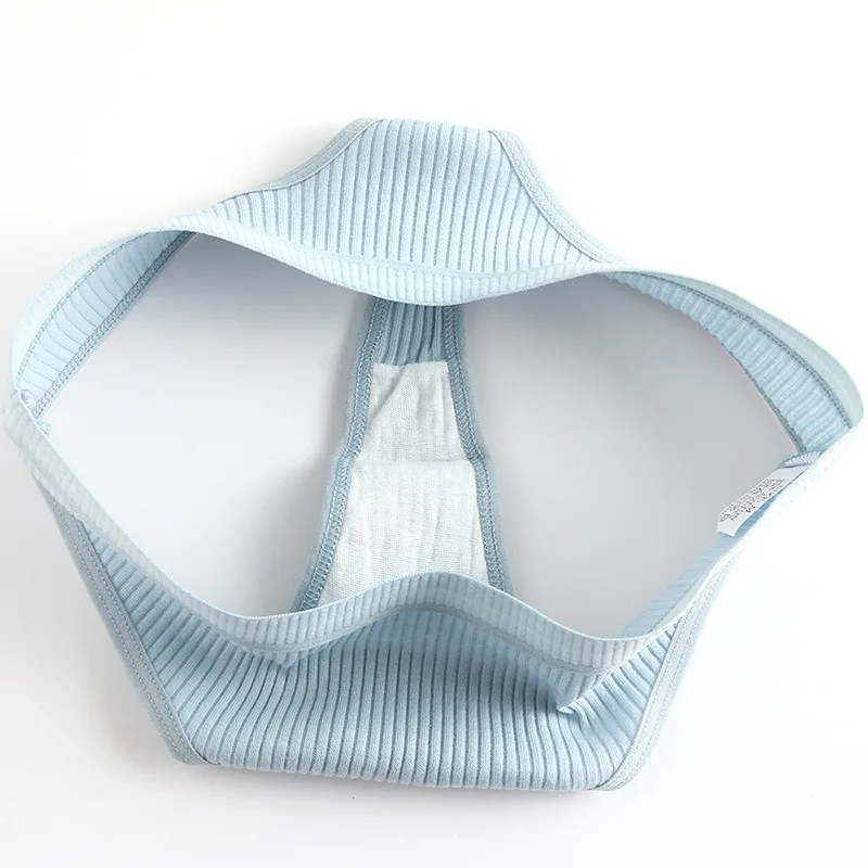 4Pcs Women's Panties Fashion Striped Thongs Soft Cotton Underwear Ladies Sexy Lingerie Sports Breathable G-Strings Cozy T-Back