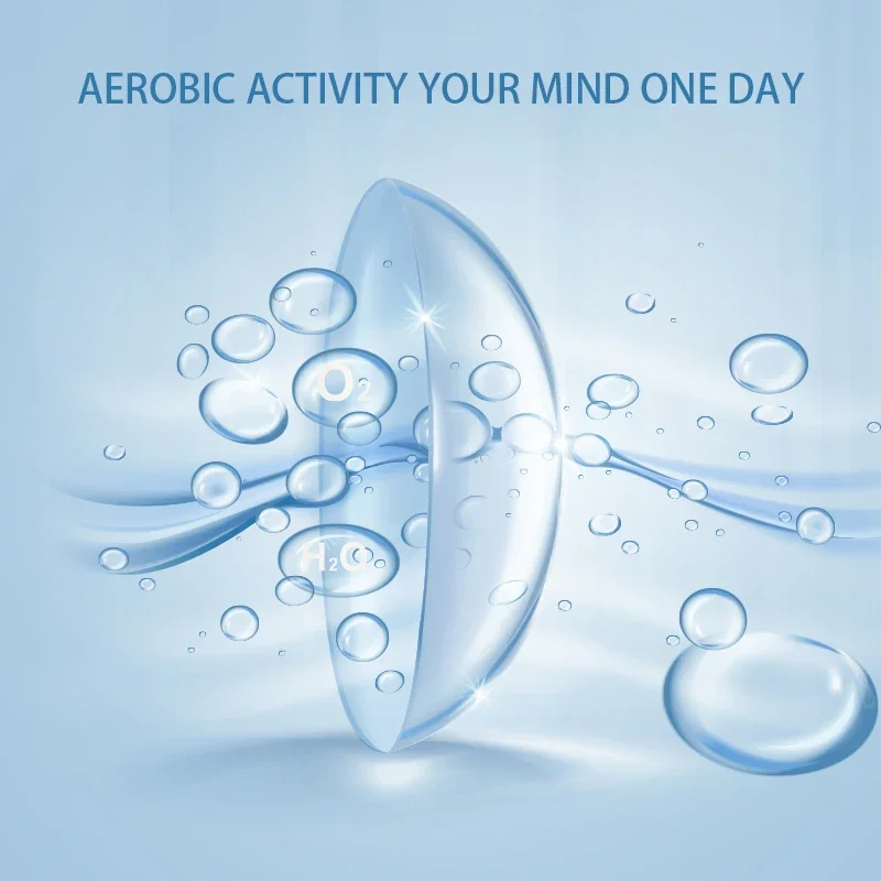 2pcs/pair Diopter Contact Lenses For Shortsighted Annually Myopia Power Prescription Eye Lens Correction Lenses With Degree 2pcs/pair Diopter Contact Lenses For Shortsighted Annually Myopia Power Prescription Eye Lens Correction Lenses With Degree