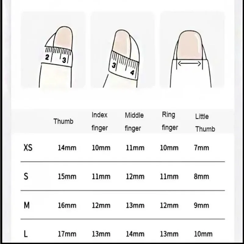 24Pcs Fake Nails 3D Strawberry Design Medium-Length Square Shape Sweet French Style Press-On Nails Perfect Gift for Girls