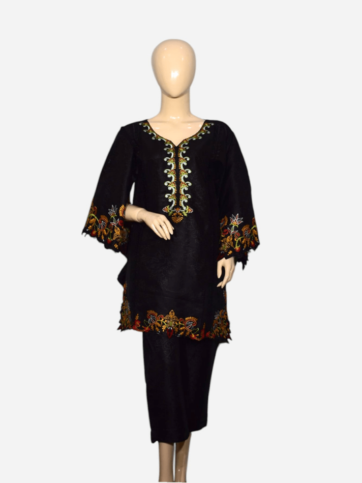 embroidered cotton stitched-AB-05